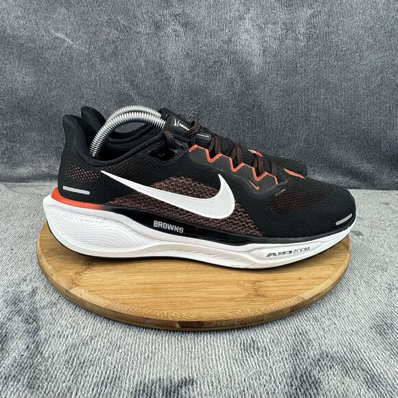 Cleveland Browns Nike Mens Pegasus 41 Size 10 Shoes Brown Running Sneakers NFL - Picture 1 of 9
